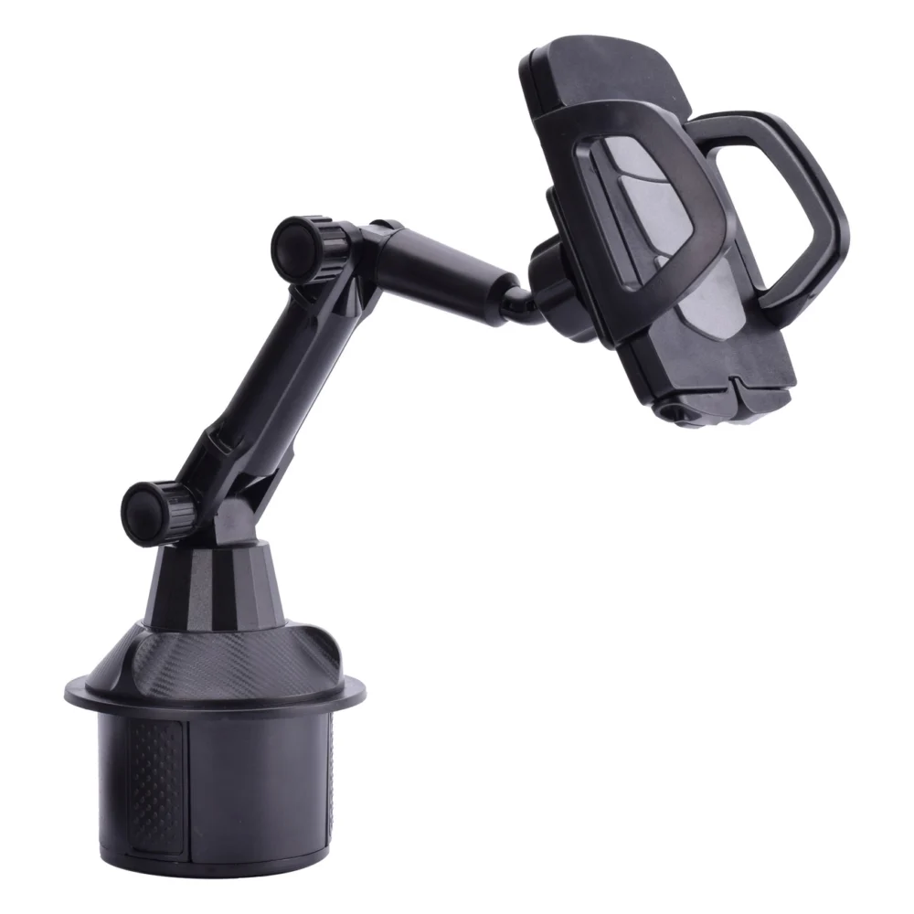 Smartphone car holder for cup holder blackeng