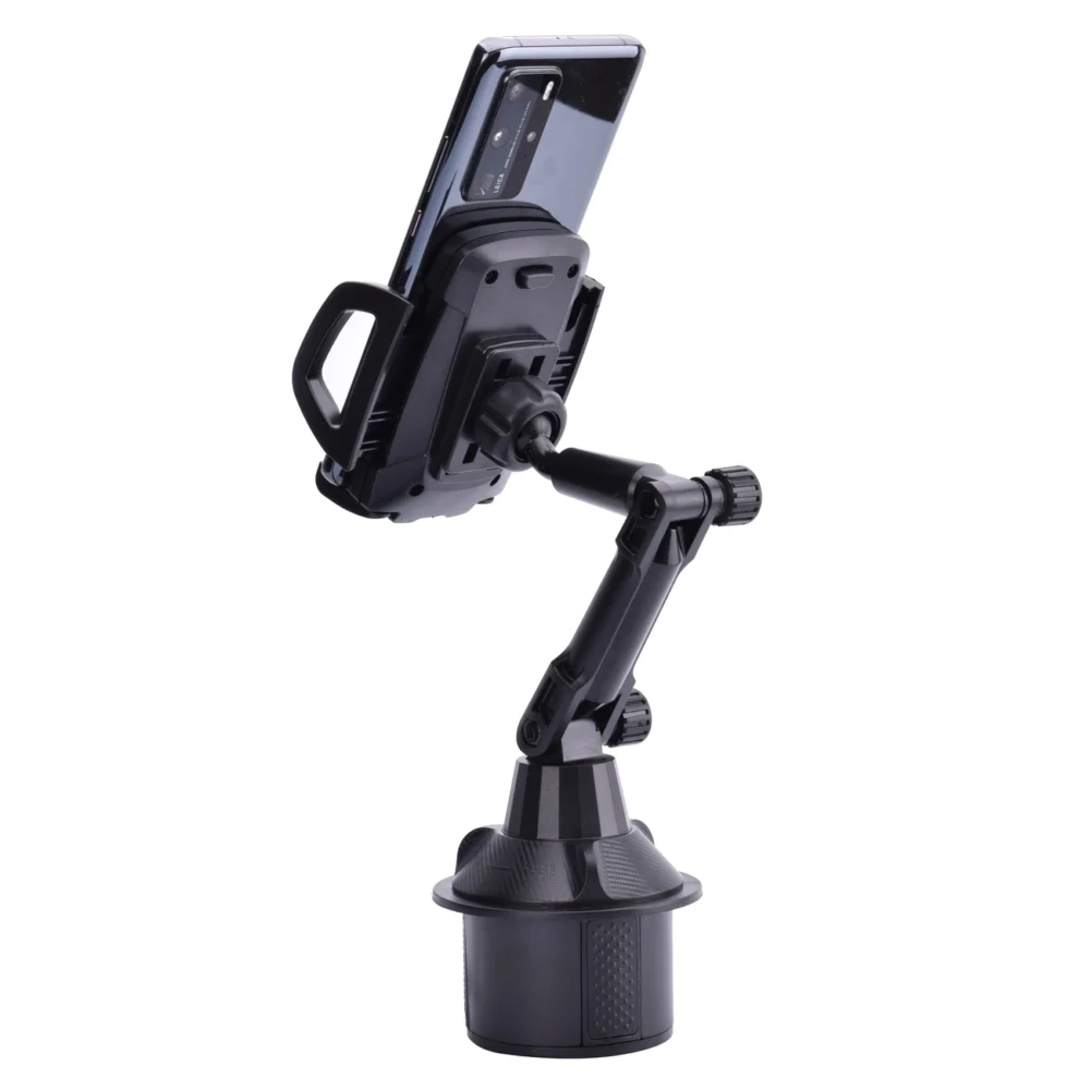 Smartphone car holder for cup holder blackeng