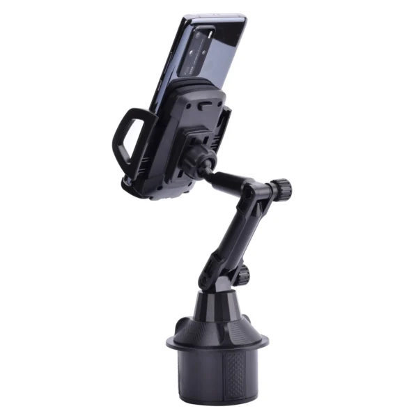 Smartphone car holder for cup holder blackeng