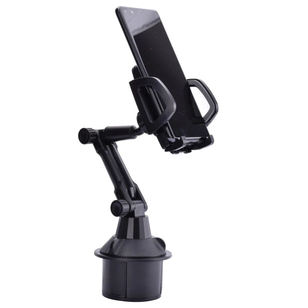 Smartphone car holder for cup holder blackeng