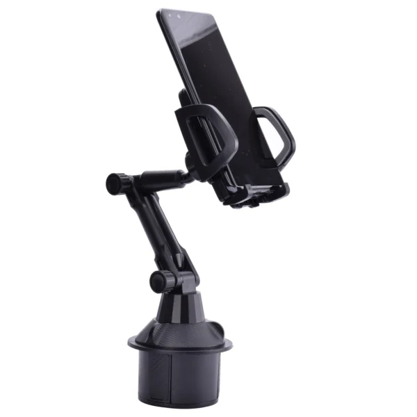 Smartphone car holder for cup holder blackeng