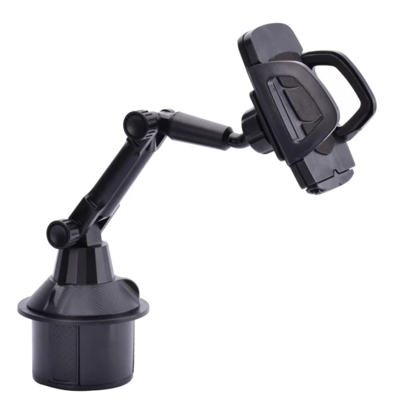 Smartphone car holder for cup holder blackeng