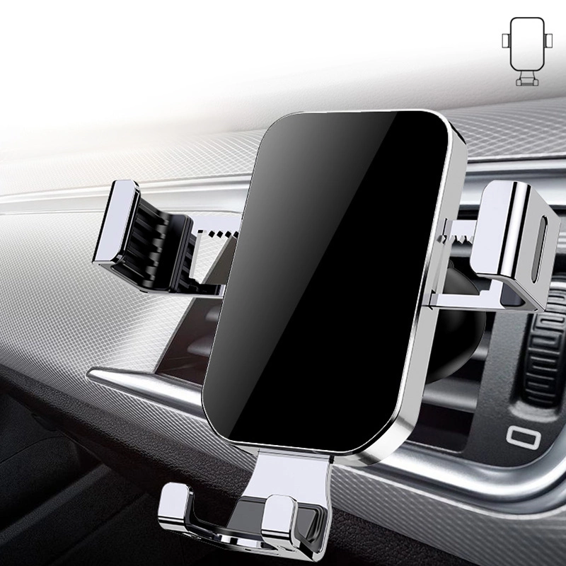 [RETURNED ITEM] Gravity smartphone car holder, black air vent (YC12)eng
