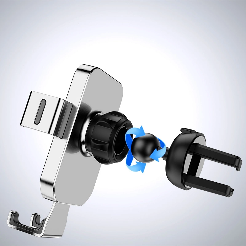 [RETURNED ITEM] Gravity smartphone car holder, black air vent (YC12)eng