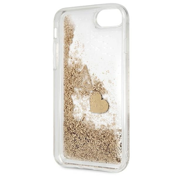 Guess GUOHCI8GLHFLGO iPhone 7/8/SE 2020 /SE 2022 gold/gold hard case Glitter Charmseng