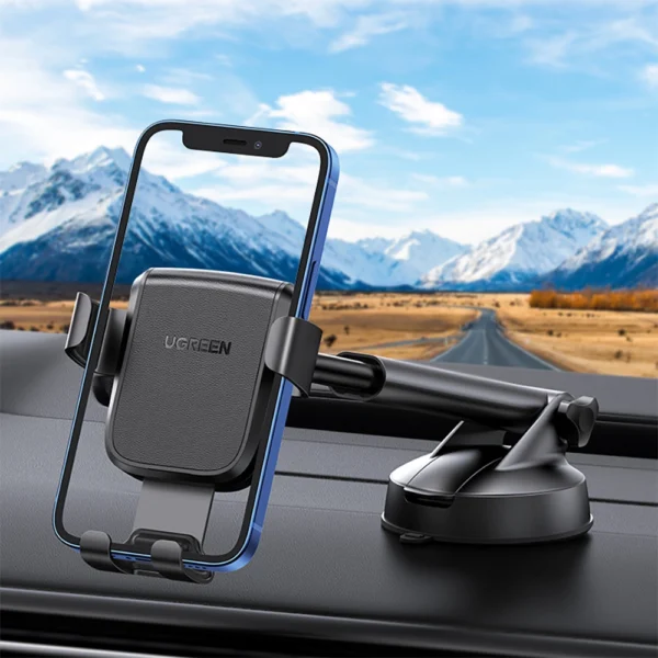 Ugreen gravity phone holder for dashboard cockpit black (LP200 60990B)eng