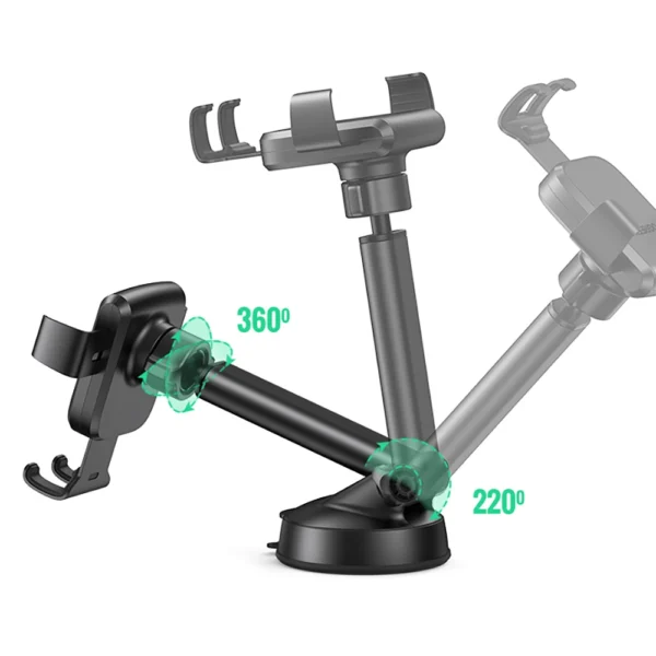 Ugreen gravity phone holder for dashboard cockpit black (LP200 60990B)eng