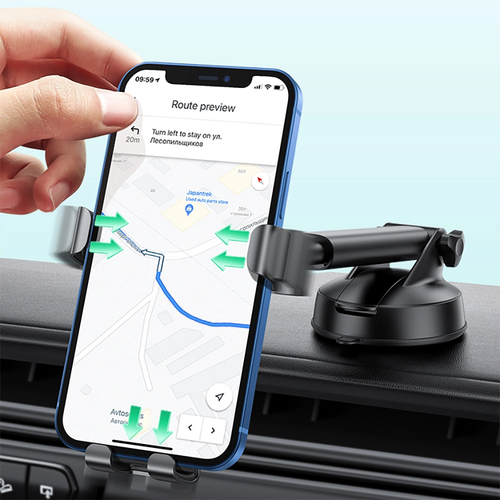 Ugreen gravity phone holder for dashboard cockpit black (LP200 60990B)eng