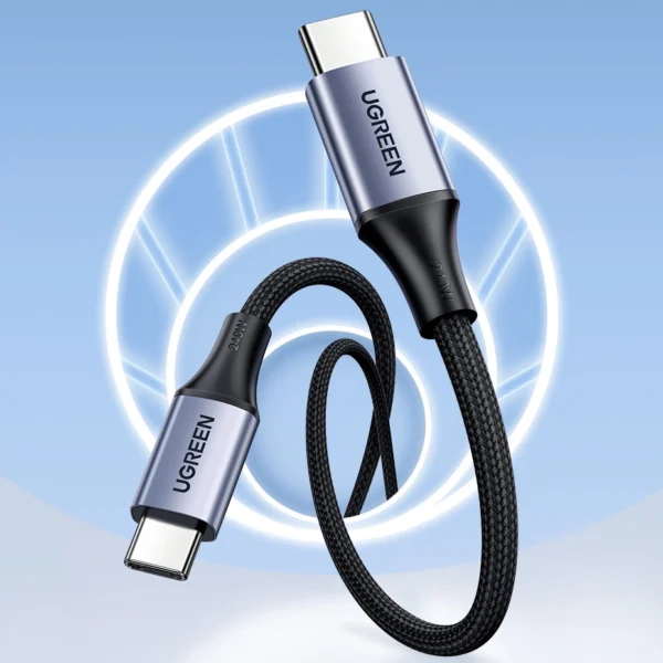 Ugreen cable USB Type C cable - USB Type C Power Delivery 240W 5A 2m gray (90440 US535)eng