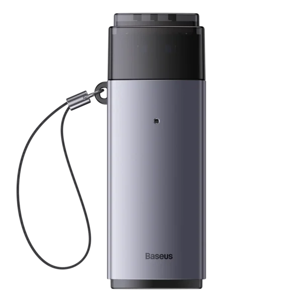 Baseus Lite Series adapter SD / TF USB card reader gray (WKQX060013)eng