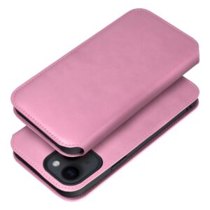 DUAL POCKET Book case for IPHONE 17 Pro light pink