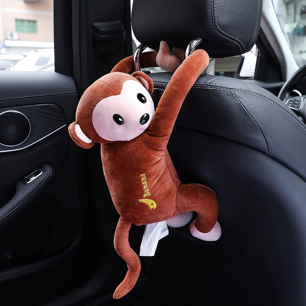 Monkey hanging model tissue box coffee