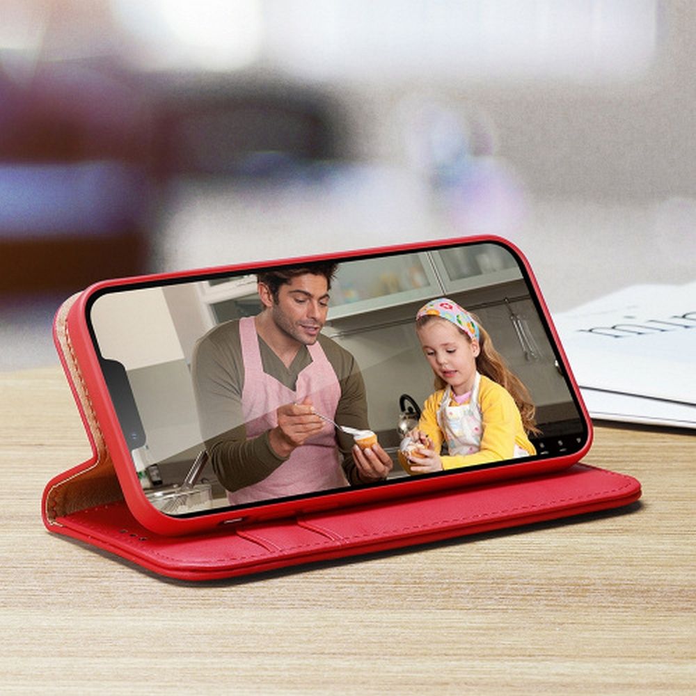 DUX DUCIS wallet case HIVO for IPHONE 15 Plus red