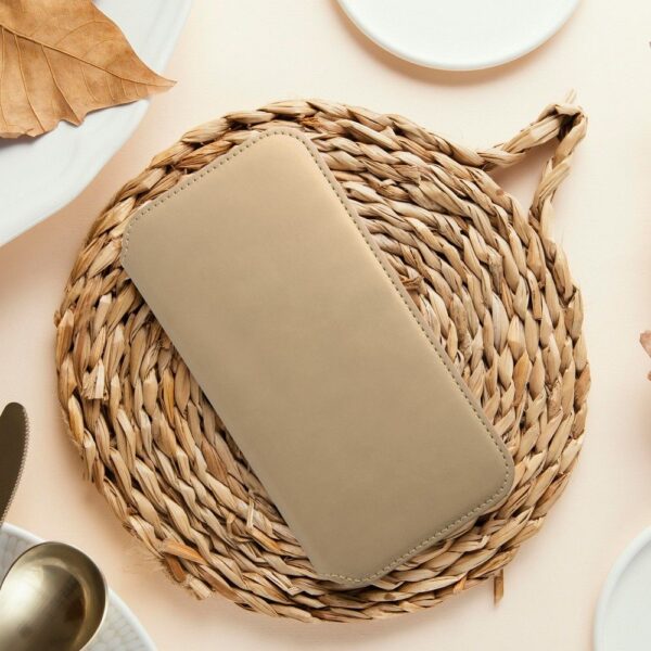 DUAL POCKET Book case for IPHONE 17 Pro gold