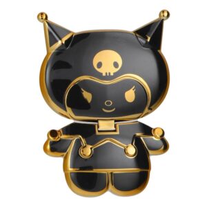 Phone stand DOLL - stick-on - czarny