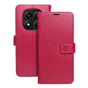MEZZO Book case for XIAOMI Redmi Note 14 PRO 4G mandala magenta
