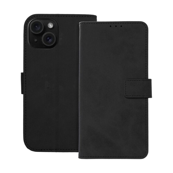 TENDER Book Case for IPHONE 15 black