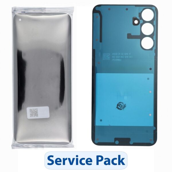 ServicePack Back Cover for SAMSUNG A16 5G A166B Black GH82-36030A