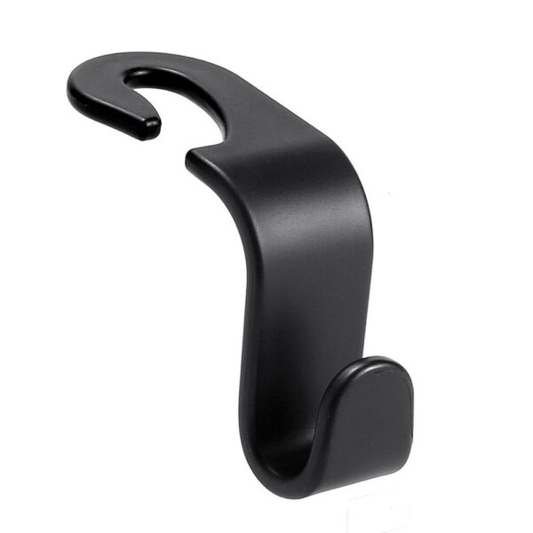 Headrest hanging hook black
