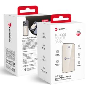 FORCELL F-ENERGY F10K8 Super Slim powerbank compatible with MagSafe PD3.0 QC4.0 15W 10000 mAh titanium dessert