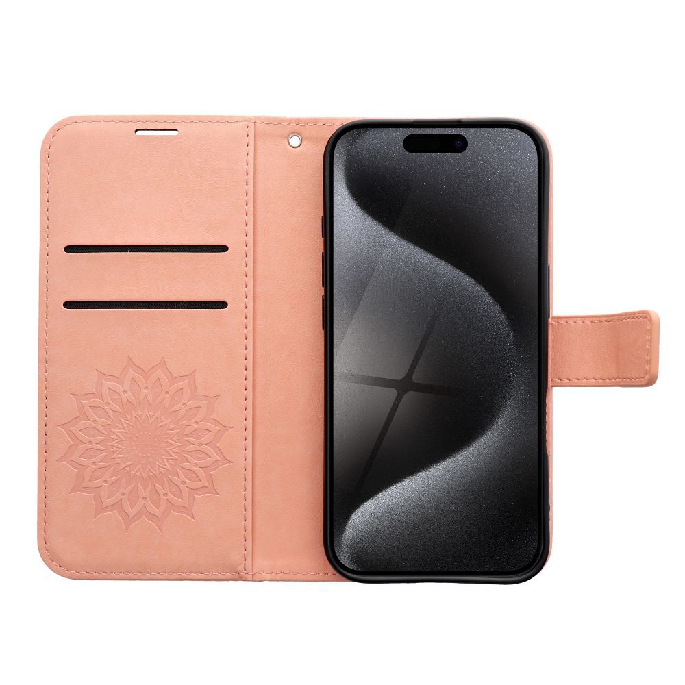 MEZZO Book case for IPHONE 17 Pro mandala peach fuzz