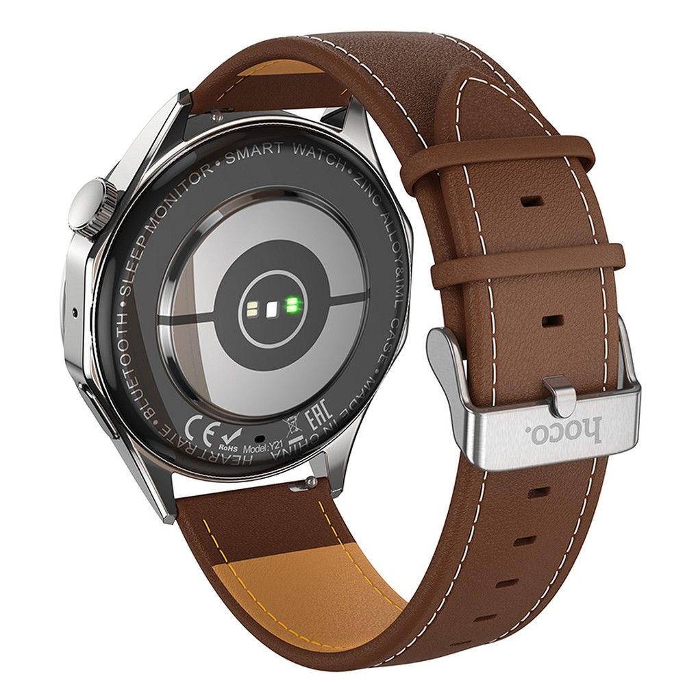 EOL HOCO smartwatch with call function AMOLED Y21 silver