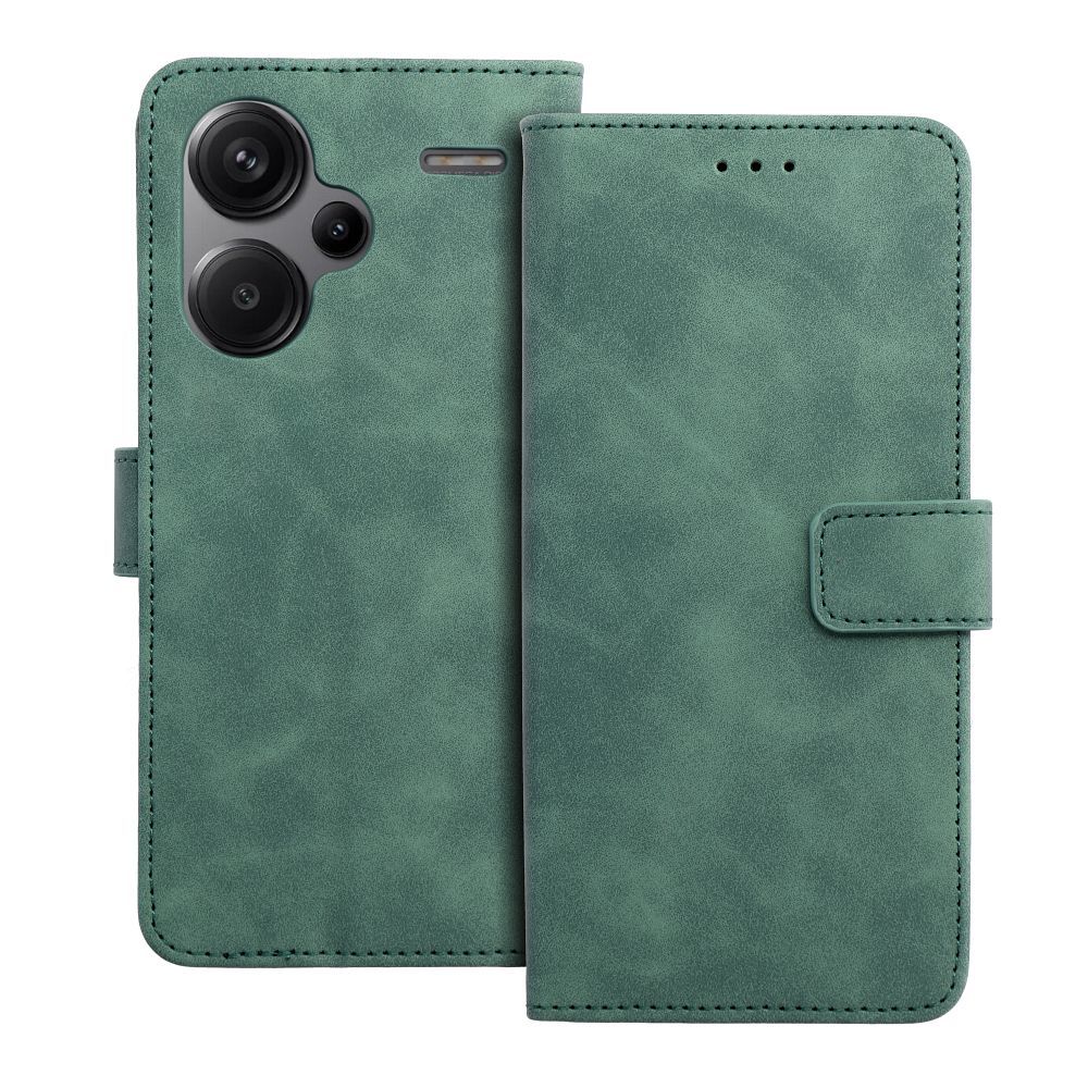 a2daa1f691775f6fc7cb98a839346c75 TENDER Book Case for XIAOMI Redmi Note 13 Pro Plus 5G green