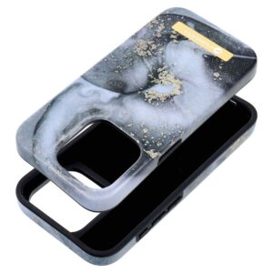 FORCELL F-PROTECT Mirage case compatible with MagSafe for IPHONE 15 PRO marble mist