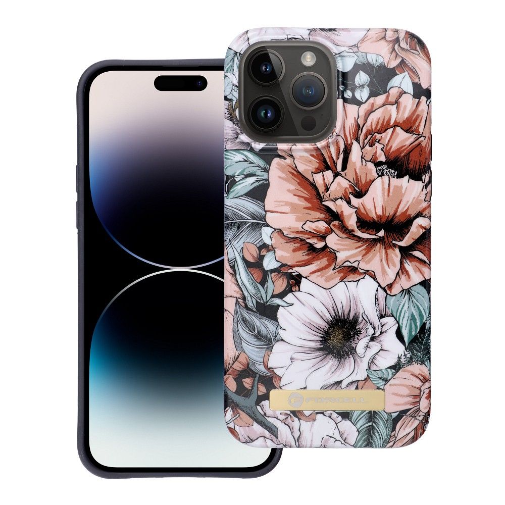 FORCELL F-PROTECT Mirage case compatible with MagSafe for IPHONE 14 Pro Max bloom bush