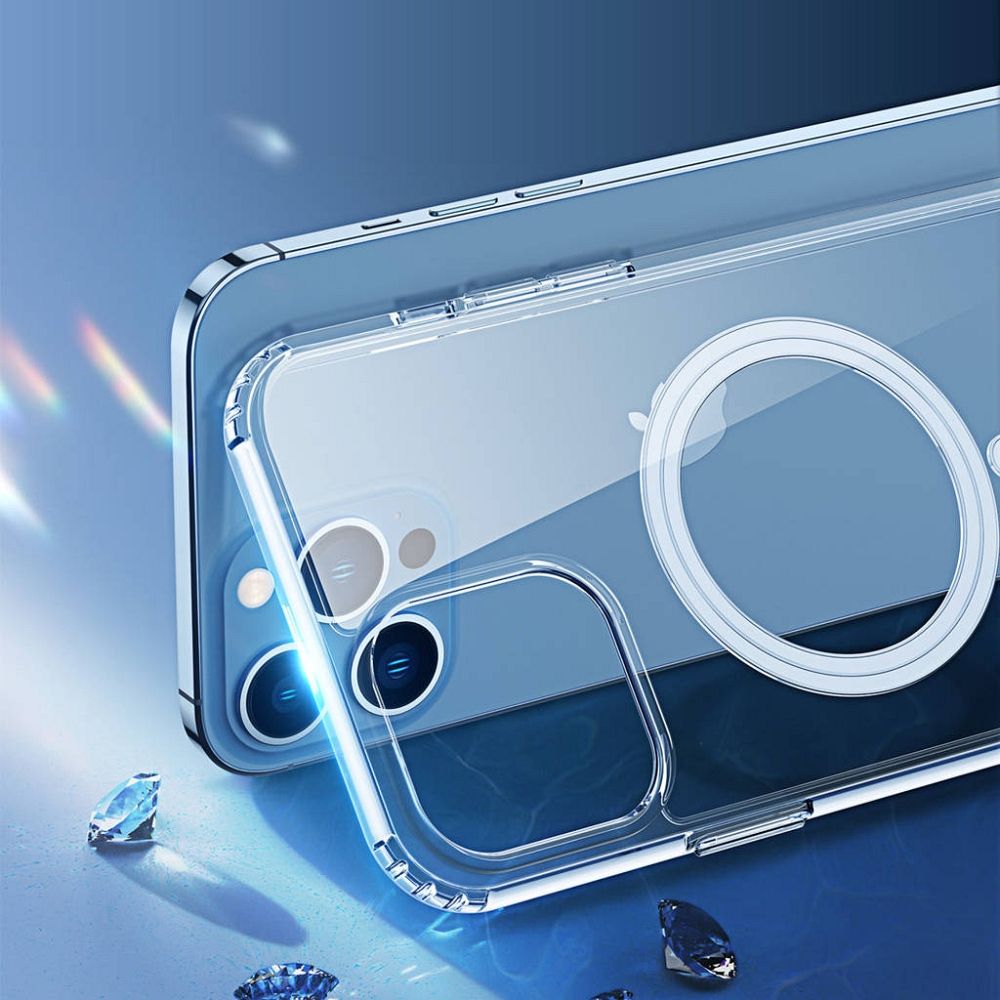 DUX DUCIS Clin Mag - Clear Case compatible with MagSafe for iPhone 14 Pro