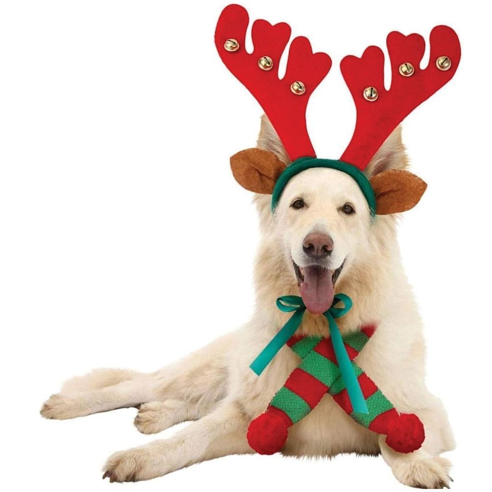 Christmas Headband "Reindeer Antlers with Bells" RC-K-297