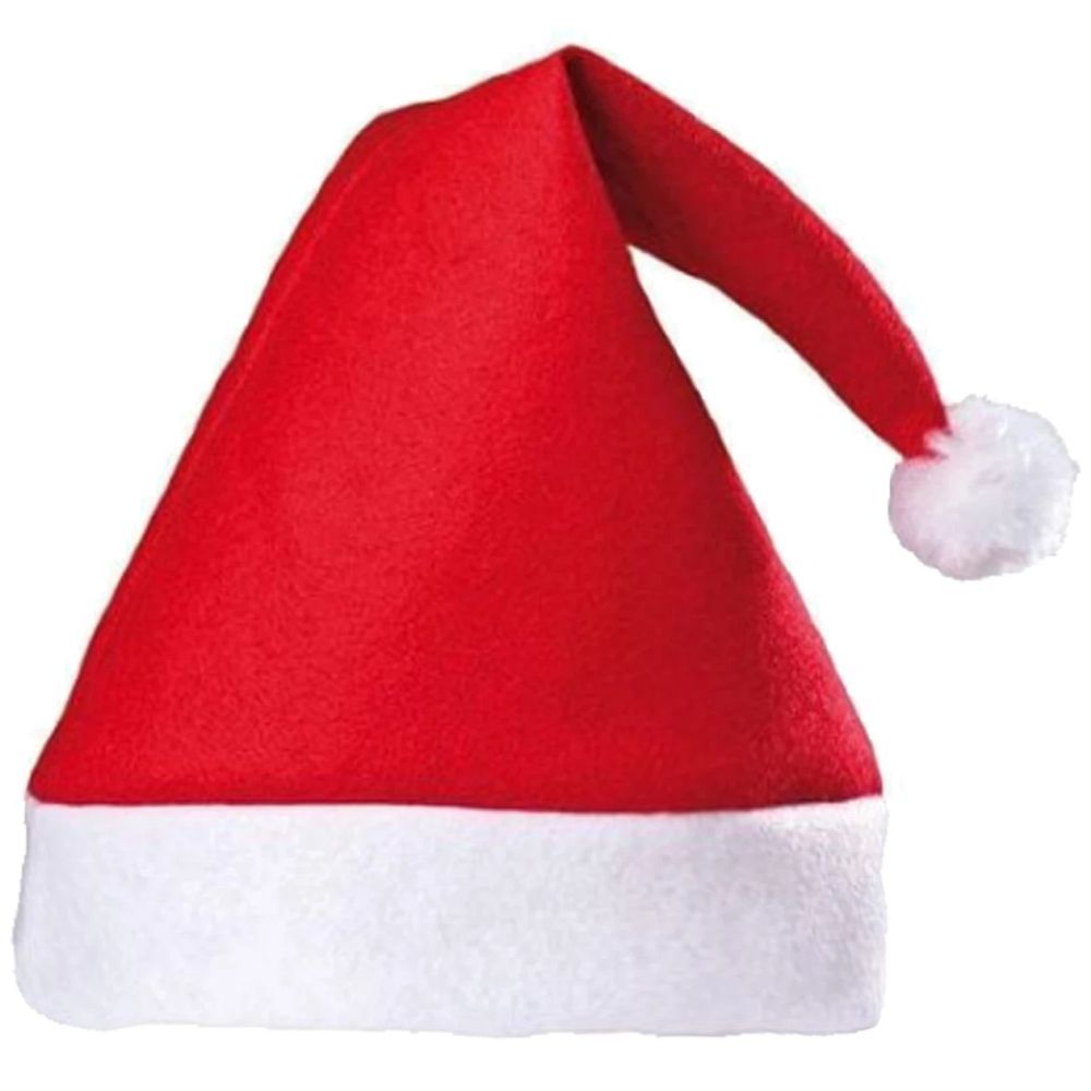 Santa Claus hat with pompom RC-K-296 red
