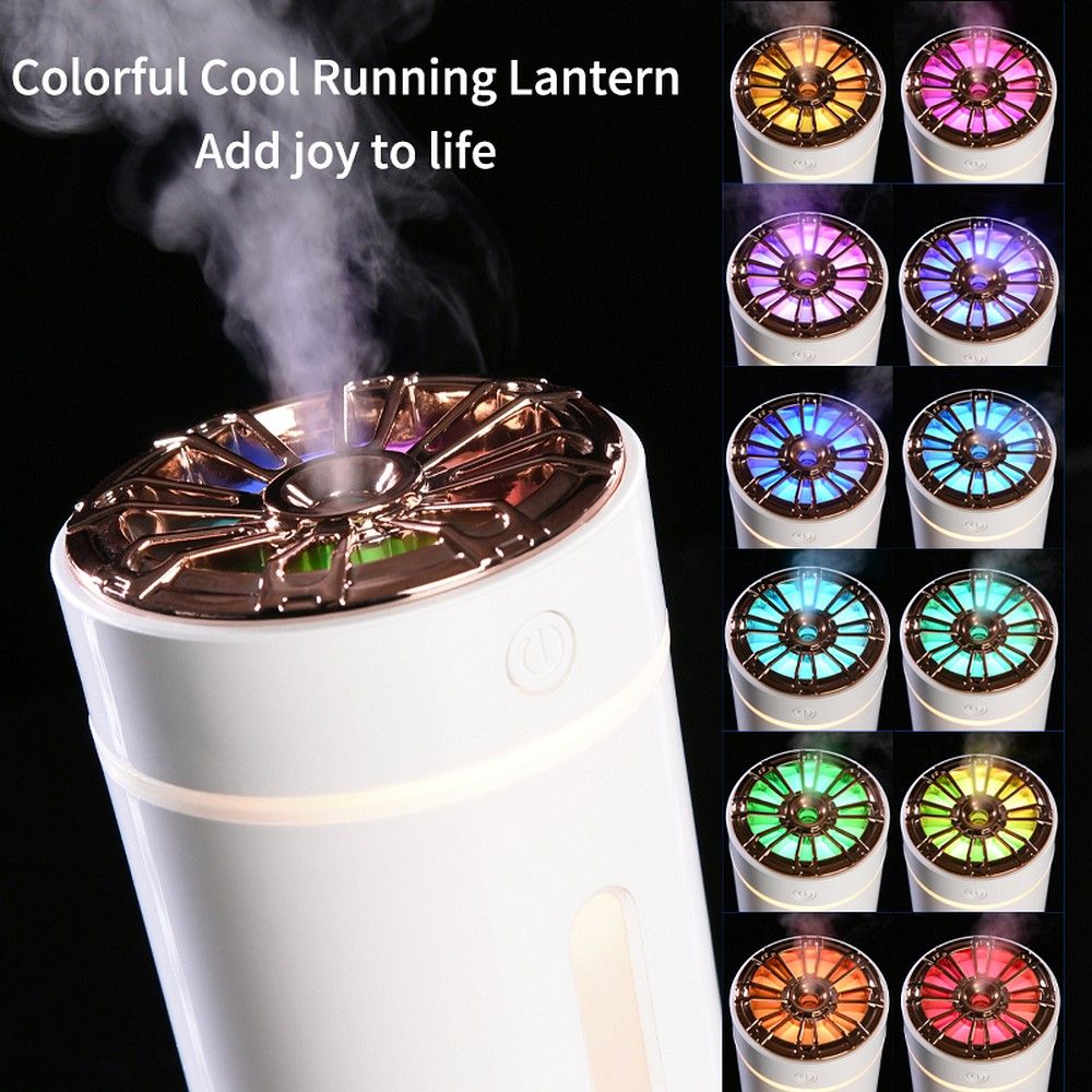 Aromatherapy car machine / humidifier / diffuser Art Deco model RM-0628 white