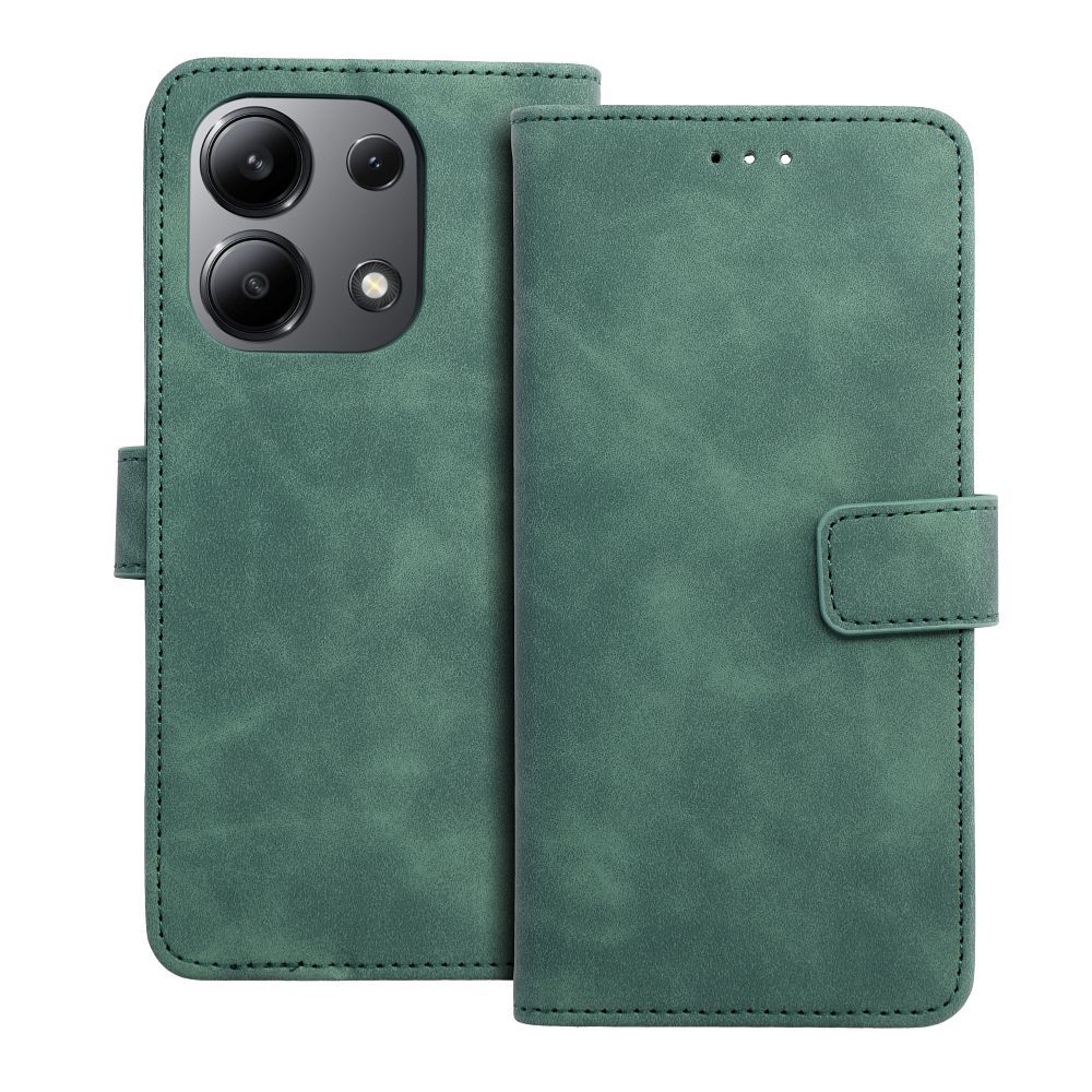 a77e47ccaa422a67909f65a7556d4340 TENDER Book Case for XIAOMI Redmi Note 13 4G green