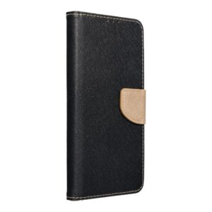 FANCY Book case for IPHONE 17 Pro Max black / gold