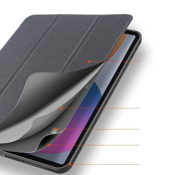 DUX DUCIS case DOMO foldable with pencil storage for iPad Pro 12.9 (2020/2021/2022) black