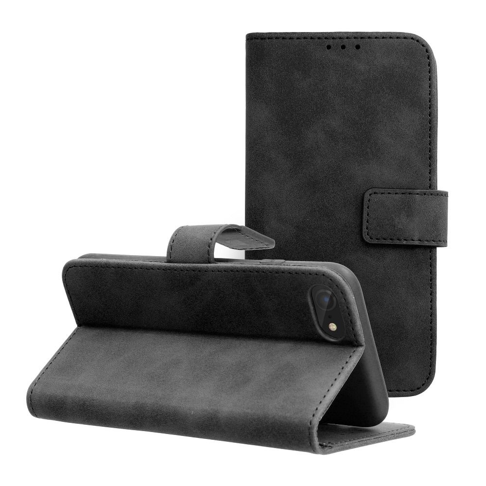 aa18068b04dc8c811bbbb231afd43fa7 TENDER Book Case for IPHONE 7 / 8 / SE 2020 / SE 2022 black