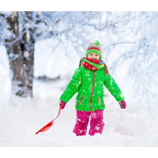 Slide for snow "Apple shape" RC-K-289 yellow