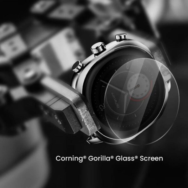 HIFUTURE stainless steel smartwatch with artificial intelligence AIX (OLED) (CORNING GLASS) silver