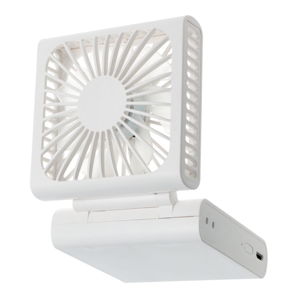 Portable fold fan F10 white