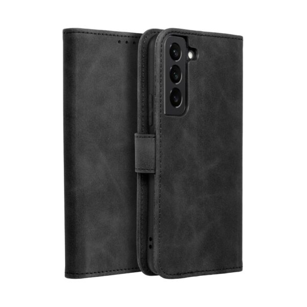 TENDER Book Case for SAMSUNG S22 black