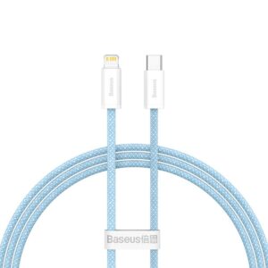 BASEUS cable Type C to Apple Lightning 8-pin PD20W Power Delivery Dynamic Series CALD000003 1m blue