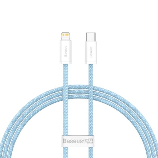 BASEUS cable Type C to Apple Lightning 8-pin PD20W Power Delivery Dynamic Series CALD000003 1m blue