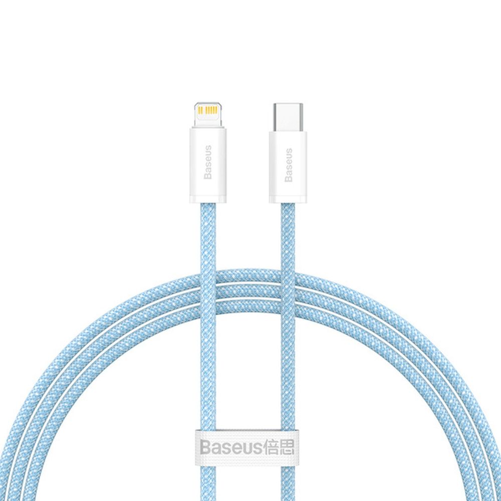 BASEUS cable Type C to Apple Lightning 8-pin PD20W Power Delivery Dynamic Series CALD000003 1m blue