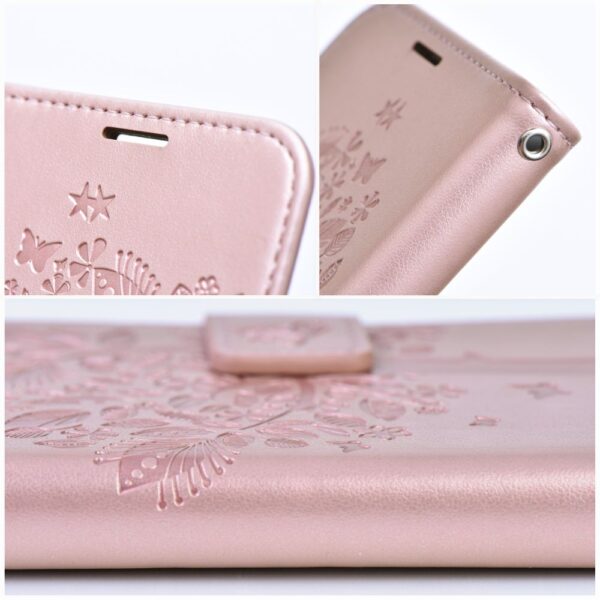 MEZZO Book case for IPHONE 13 tree rose gold