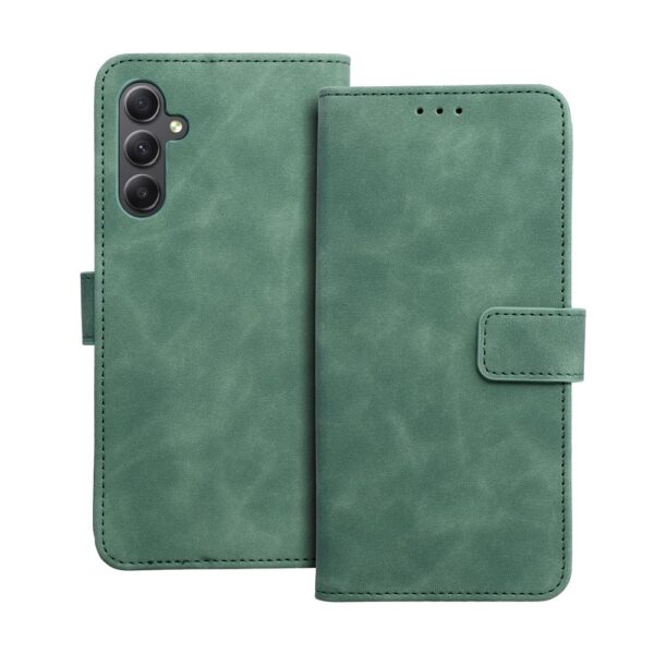 TENDER Book Case for SAMSUNG A34 5G green