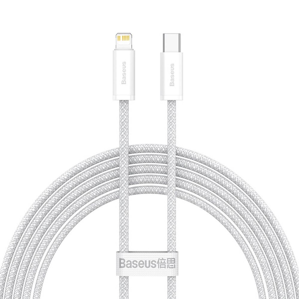 BASEUS cable Type C to Apple Lightning 8-pin PD20W Power Delivery Dynamic Series CALD000102 2m white