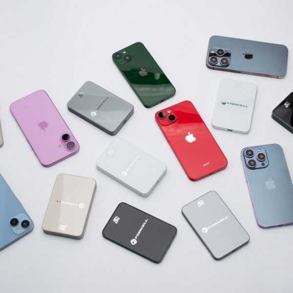 FORCELL F-ENERGY F10K8 Super Slim powerbank compatible with MagSafe PD3.0 QC4.0 15W 10000 mAh titanium dessert