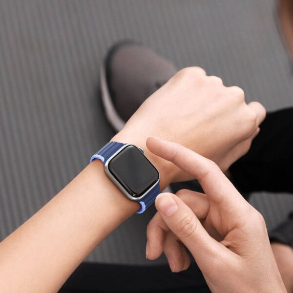 DUX DUCIS strap LD silicone for Apple Watch 42 / 44 / 45 mm blue