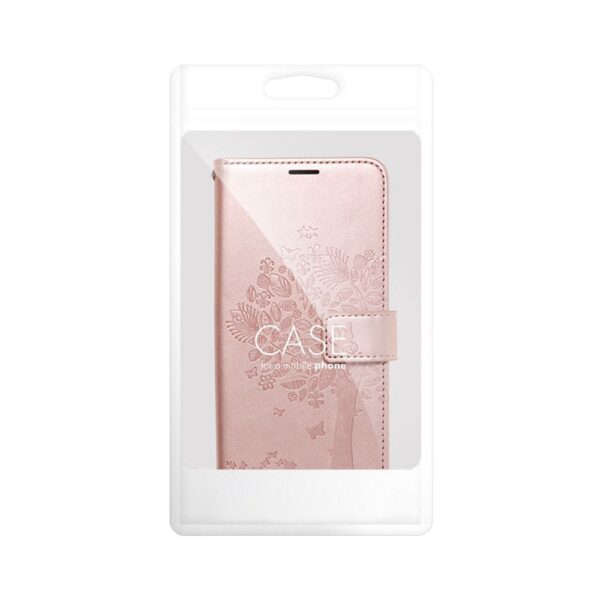 MEZZO Book case for IPHONE 13 tree rose gold